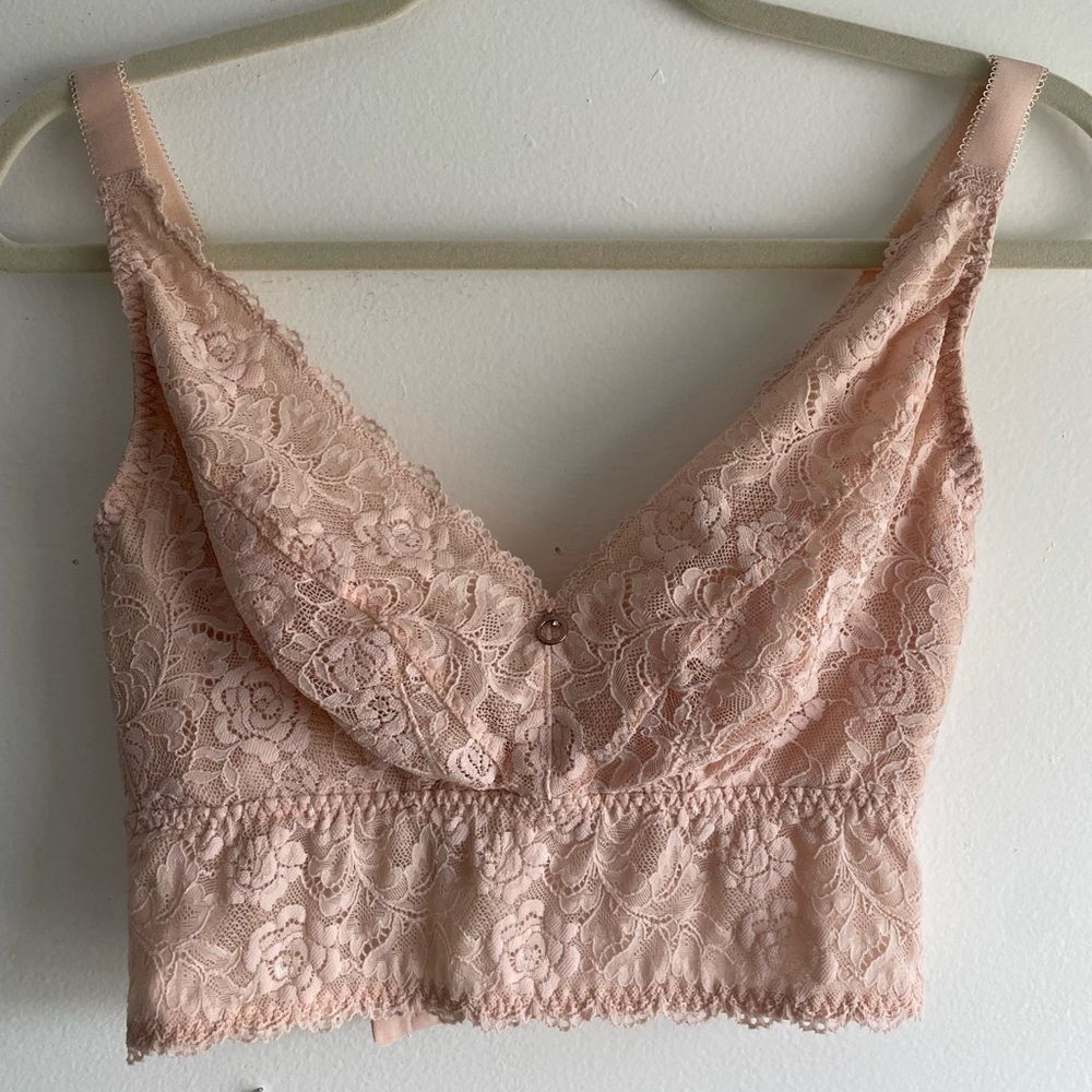 Aubade Paris Longline Comfort Bralette Size L
